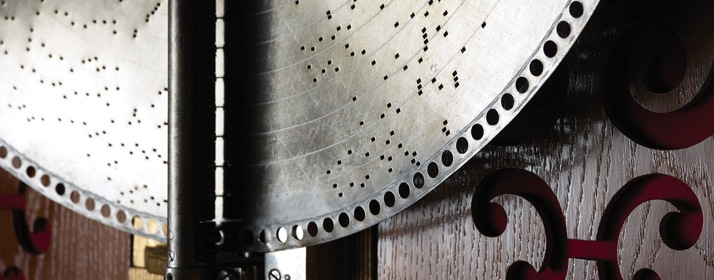 Schweizer Plattenmusikdose hergestellt um die Jahrhundert